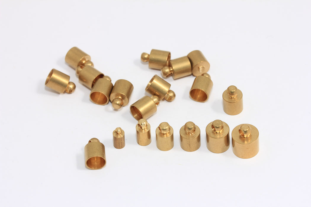 Brass Bead Caps