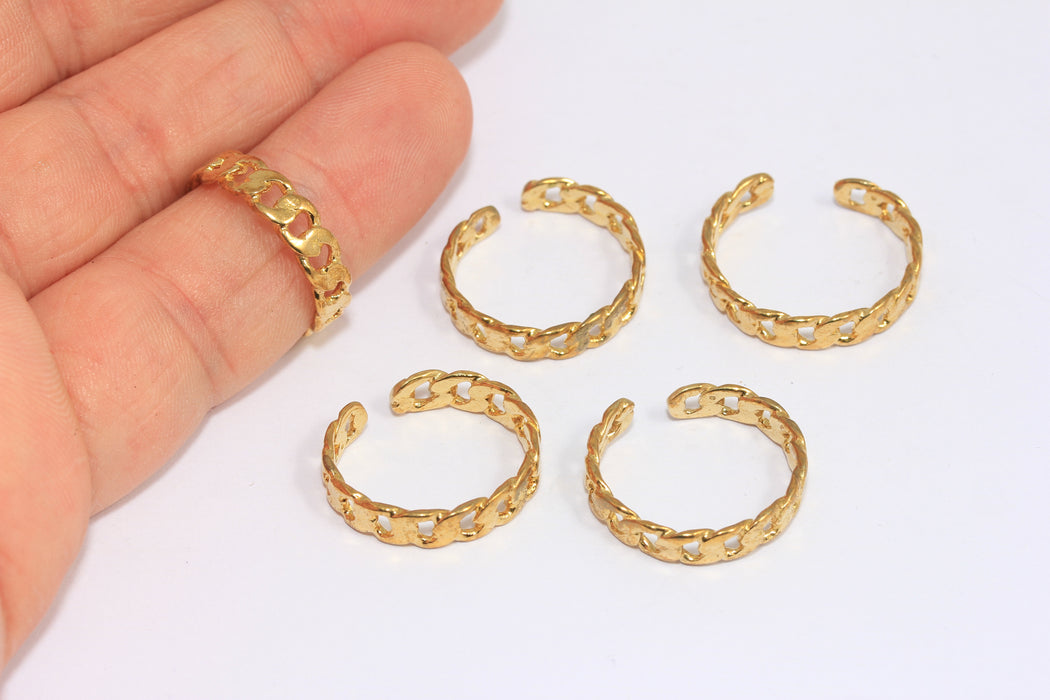 Chain Style Ring, Braided Rings