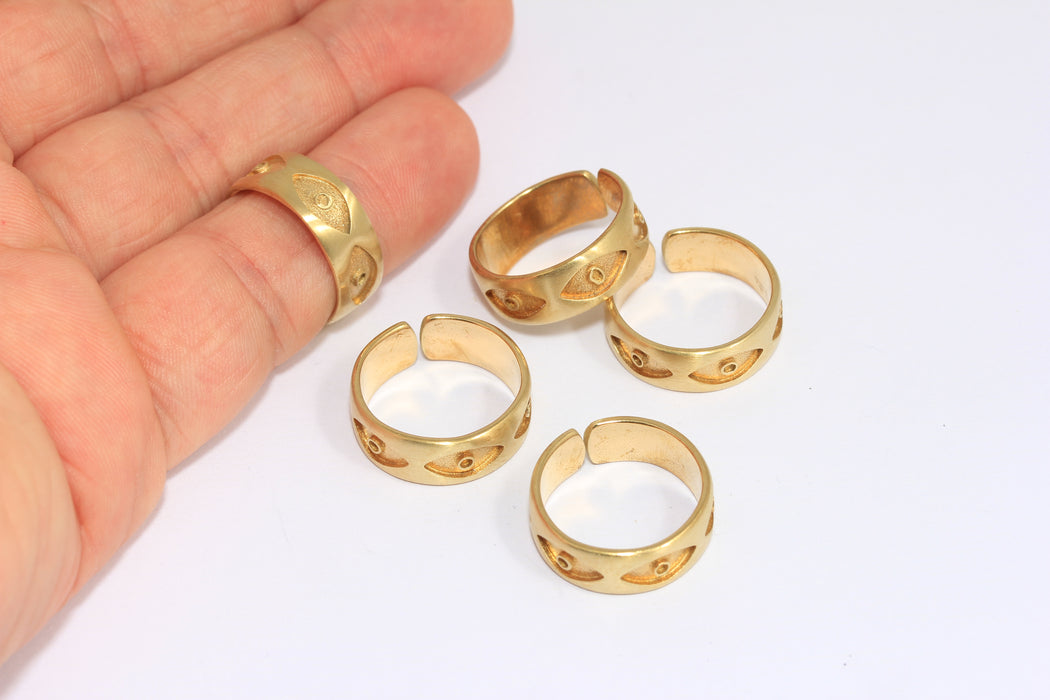 Adjustable Rings, Linear Band Rings