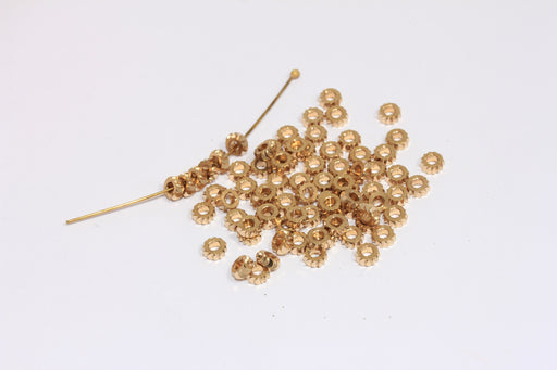 Brass Spacer Beads
