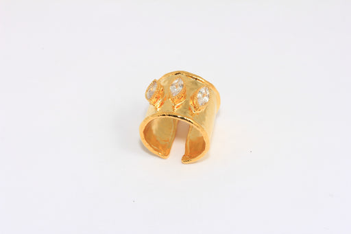 CZ Three White Stone Rings