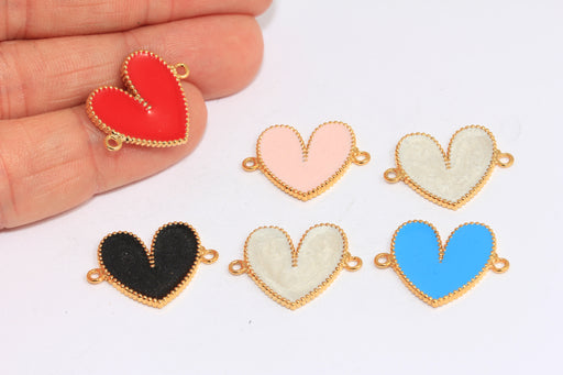 Love Necklace, Cute Heart Connector