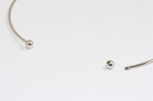 Adjustable Screw Ball Choker Necklace