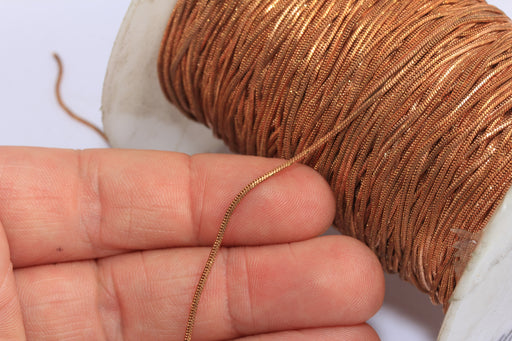 Raw Copper Snake Chains