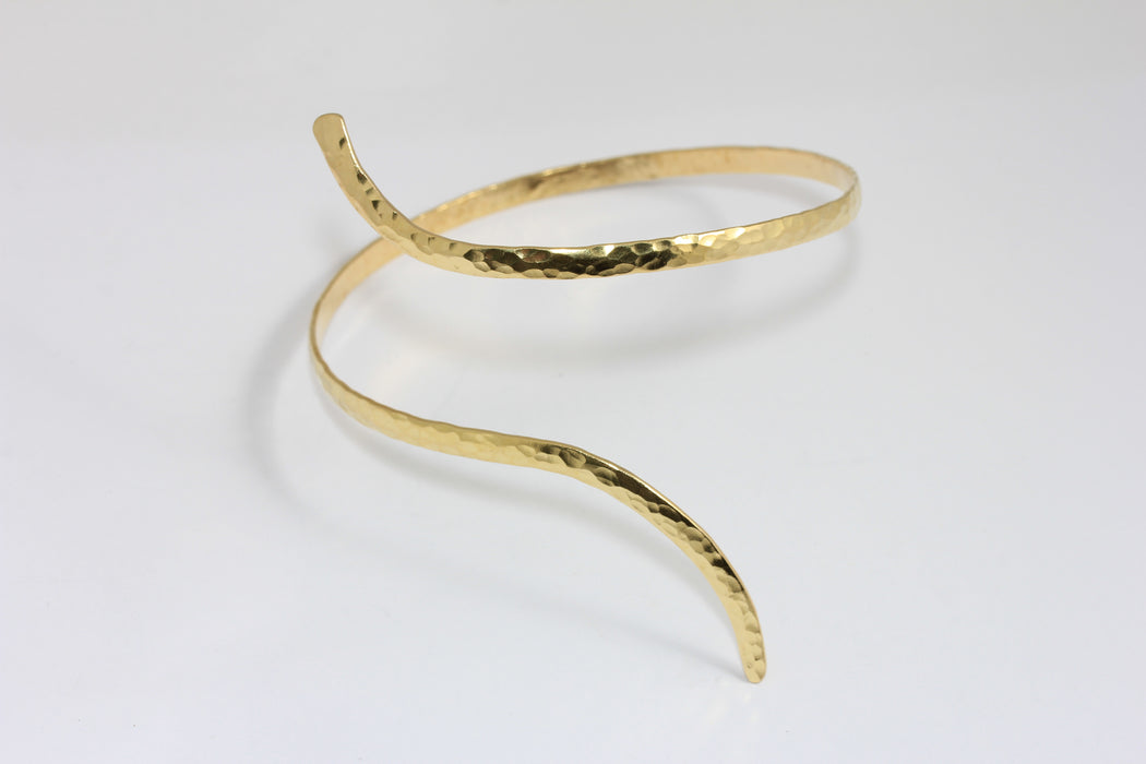 Snake Bracelet Cuff, Wrapping Snake Bracelet Bangle