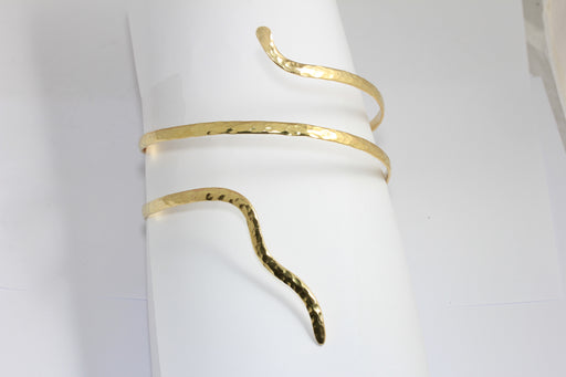 Snake Bracelet Cuff, Wrapping Snake Bracelet Bangle