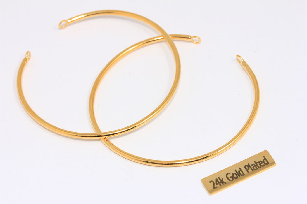 Shiny Gold Wire Bracelet