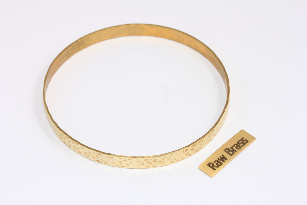 Brass Flat Bracelet