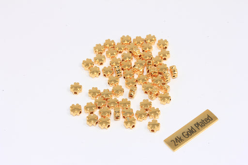 Flower Charms, Bracelet Connector, Dainty Charms