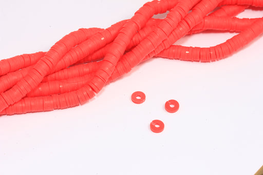 iny Vinyl Rondelle Spacers Loose Beads, Vinyl Heishi Disc Beads