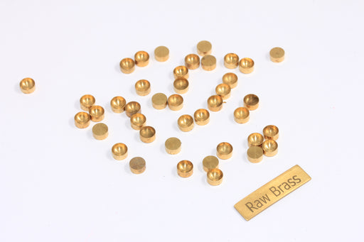 Cabochon Settings For Beads, Tiny Bezel Bracelet Beads