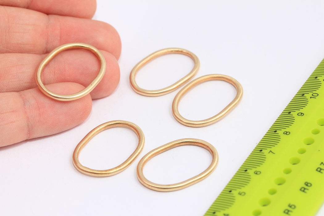 Brass Oval Ring