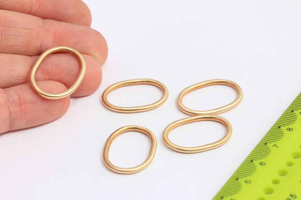 Brass Oval Ring