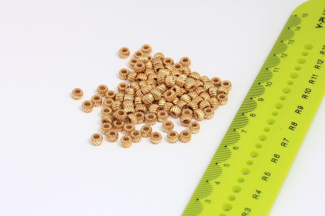 Brass Spacer Beads