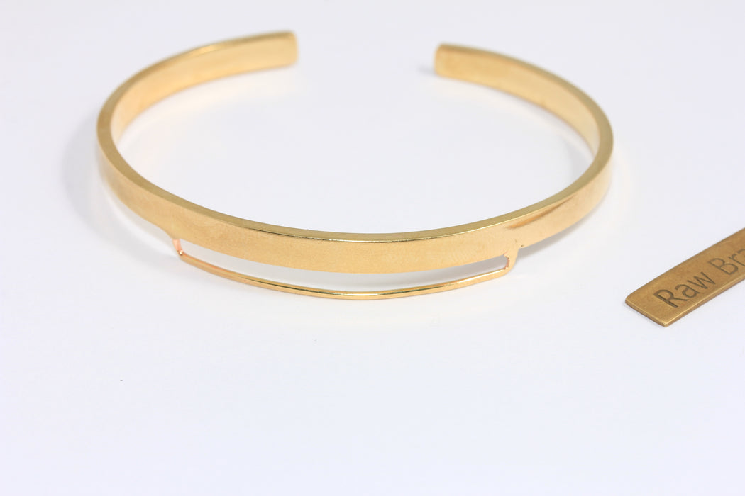 Charm Bracelet Cuff, Connector Bracelet