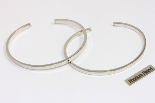 Flat Open Cuff Bangle, Stacking Bracelet Bangle