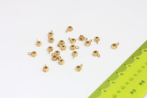 Brass Drop Charms