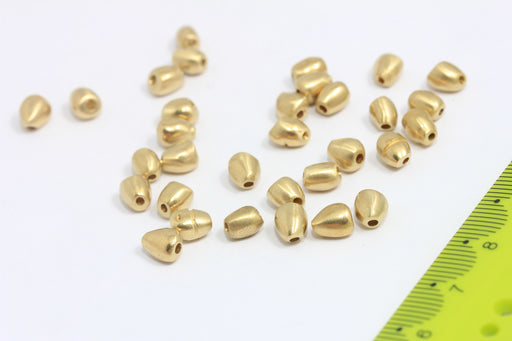 Brass Potato Spacer Beads