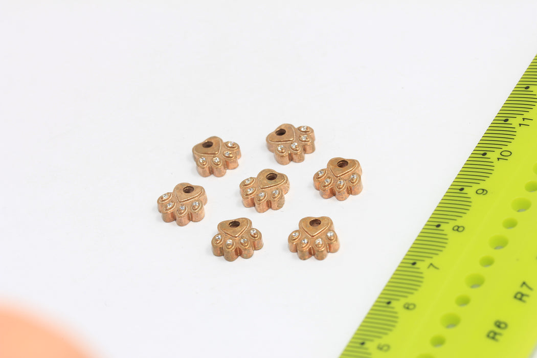 Brass Cat Paw Charms