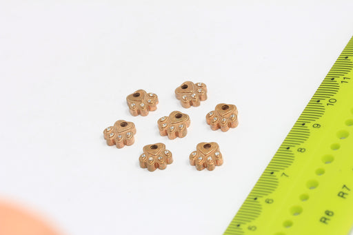 Brass Cat Paw Charms