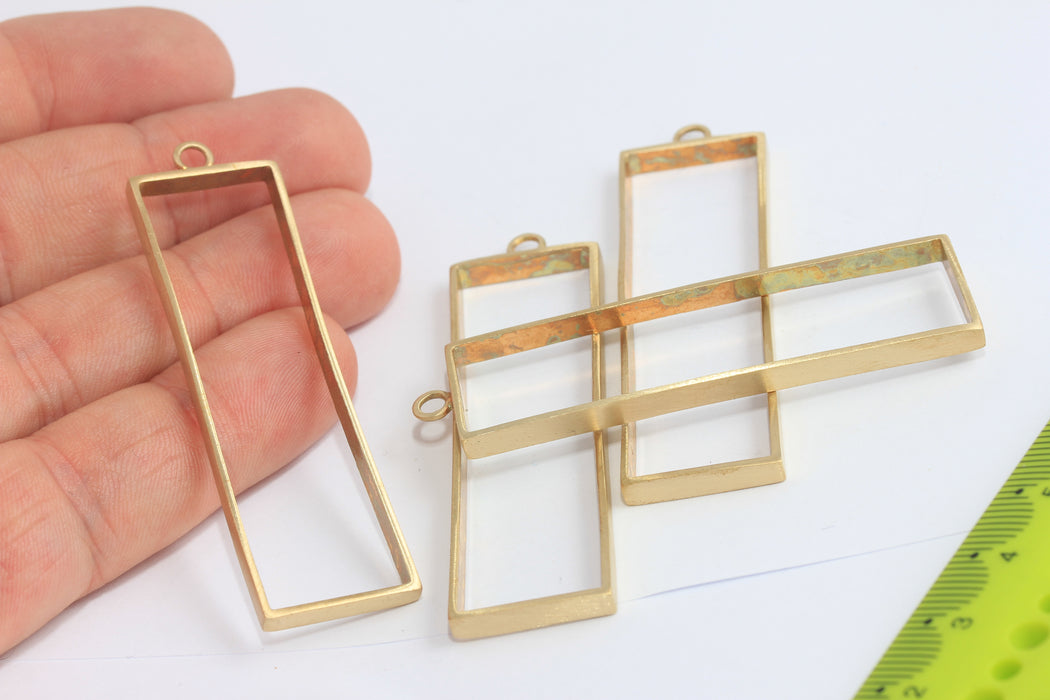 Brass Frame Charms