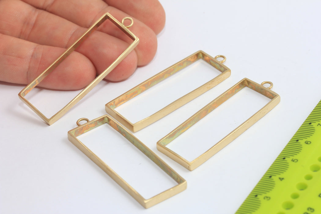 Brass Frame Charms