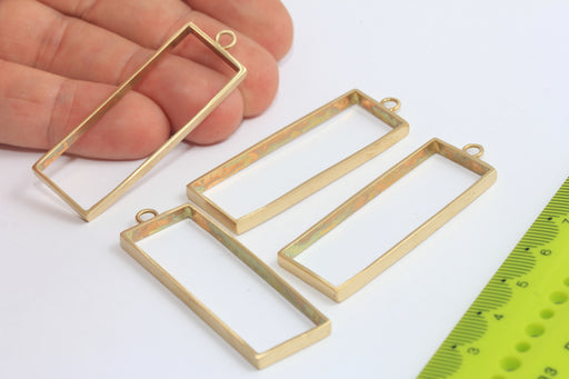 Brass Frame Charms
