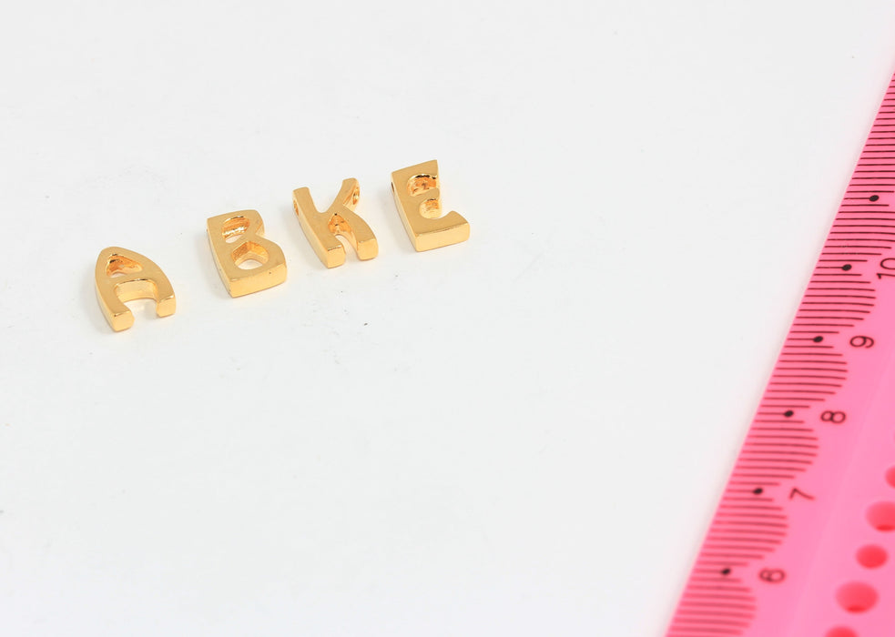 Mini Letter Beads, Letter Necklace
