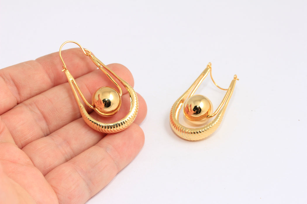 Long Teardrop Earrings