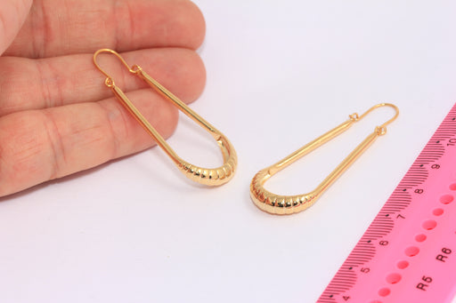 Drop Earrings, Shell Teardrop Earrings