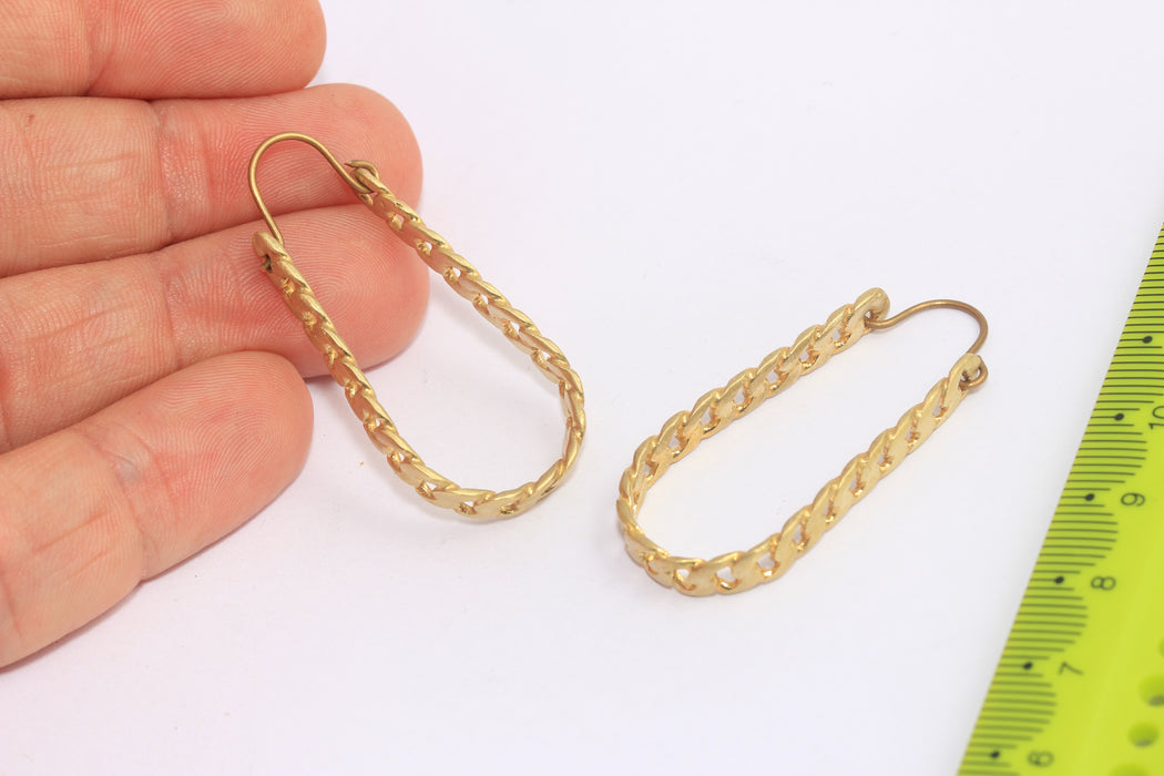 Drop Earrings, Long Chain Style Earrings