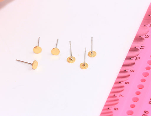 Minimalist Dot Stud Earrings