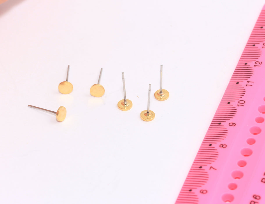 Minimalist Dot Stud Earrings