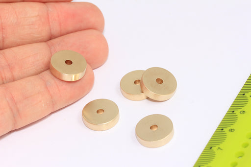 Brass Disc Charms