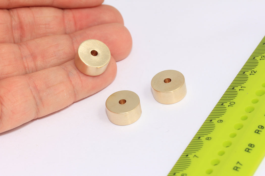 Brass Disc Charms