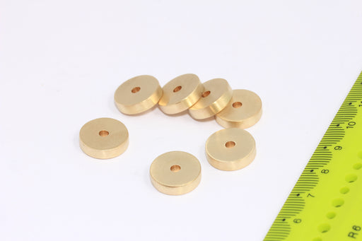 Brass Disc Charms