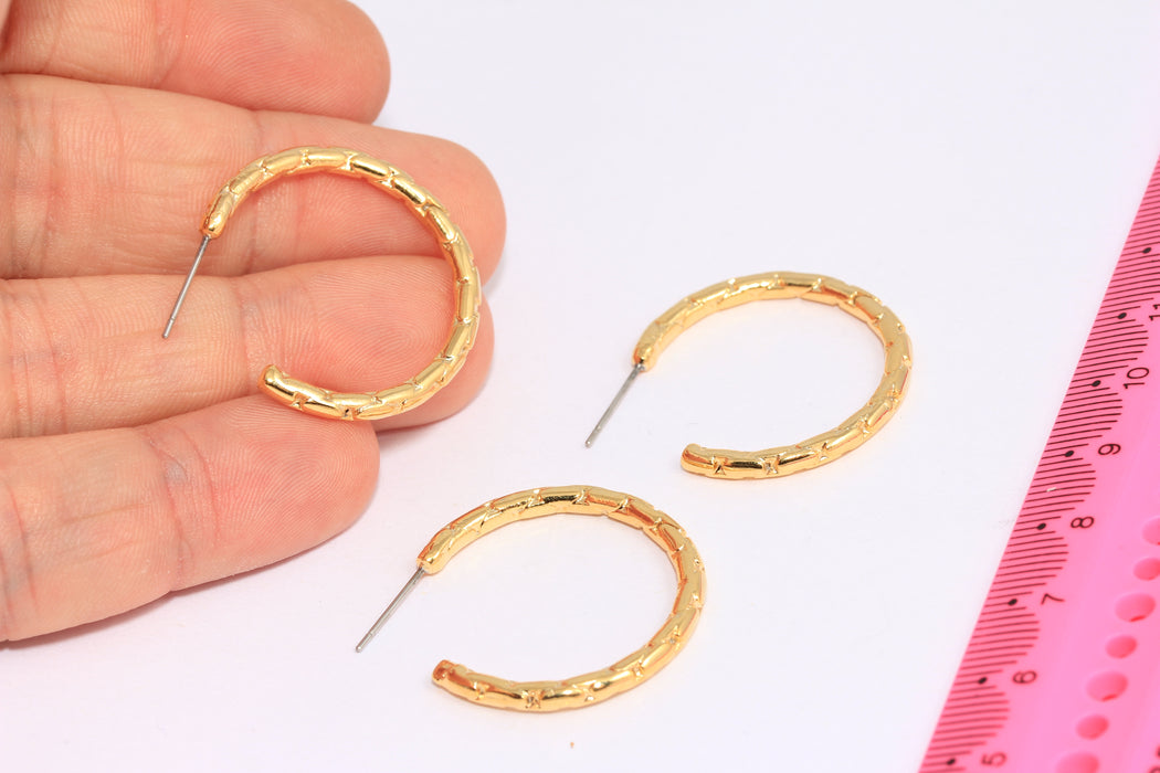 Snake Earrings, Snake Hoop Earrings
