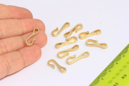 Brass Hook Clasps