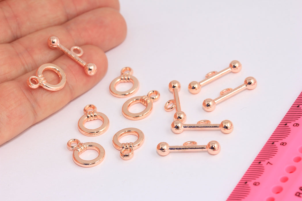 Rose Gold Toggle Clasp