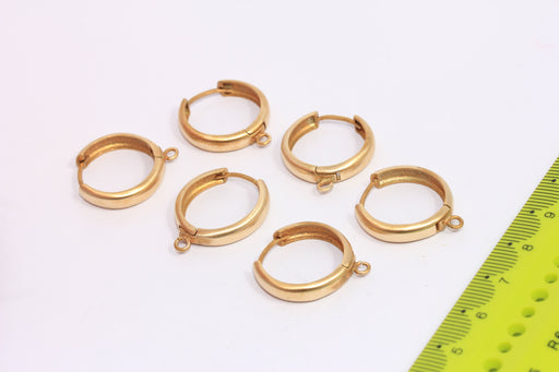 Lever Back Earrings With Loop