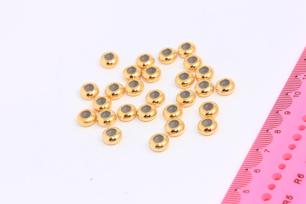 Shiny Gold Rubber Stopper