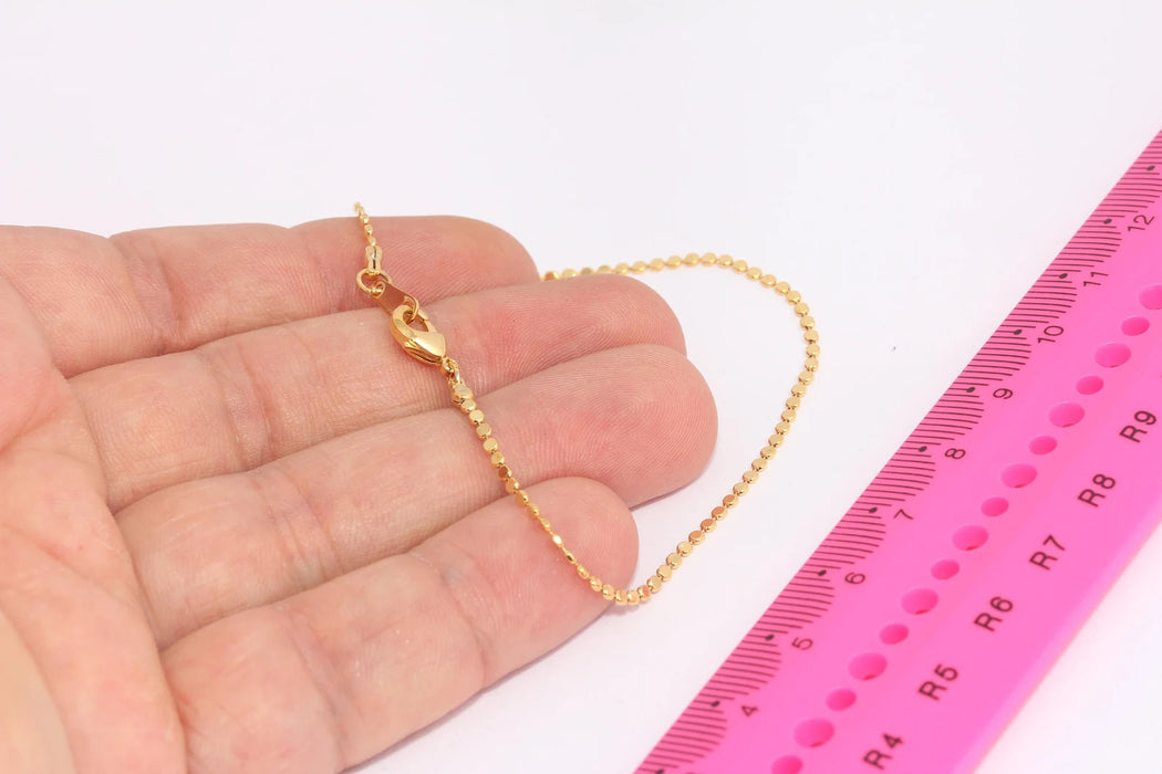 Shiny Gold Bracelets