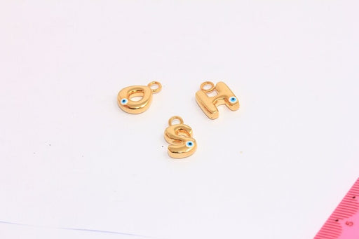 Evil eye alphabet letter