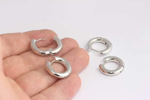 Silver Earring Hoops
