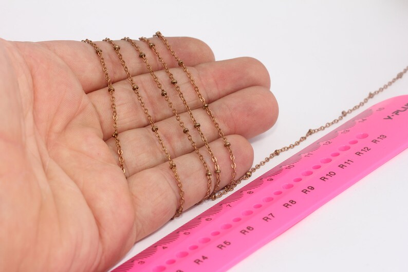 Dark Brass Satellite Chain