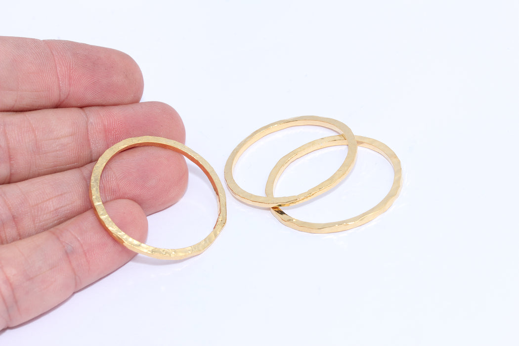 Shiny Gold Closed Ring