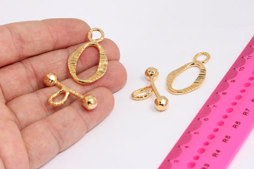 Shiny Gold Toggle Clasp