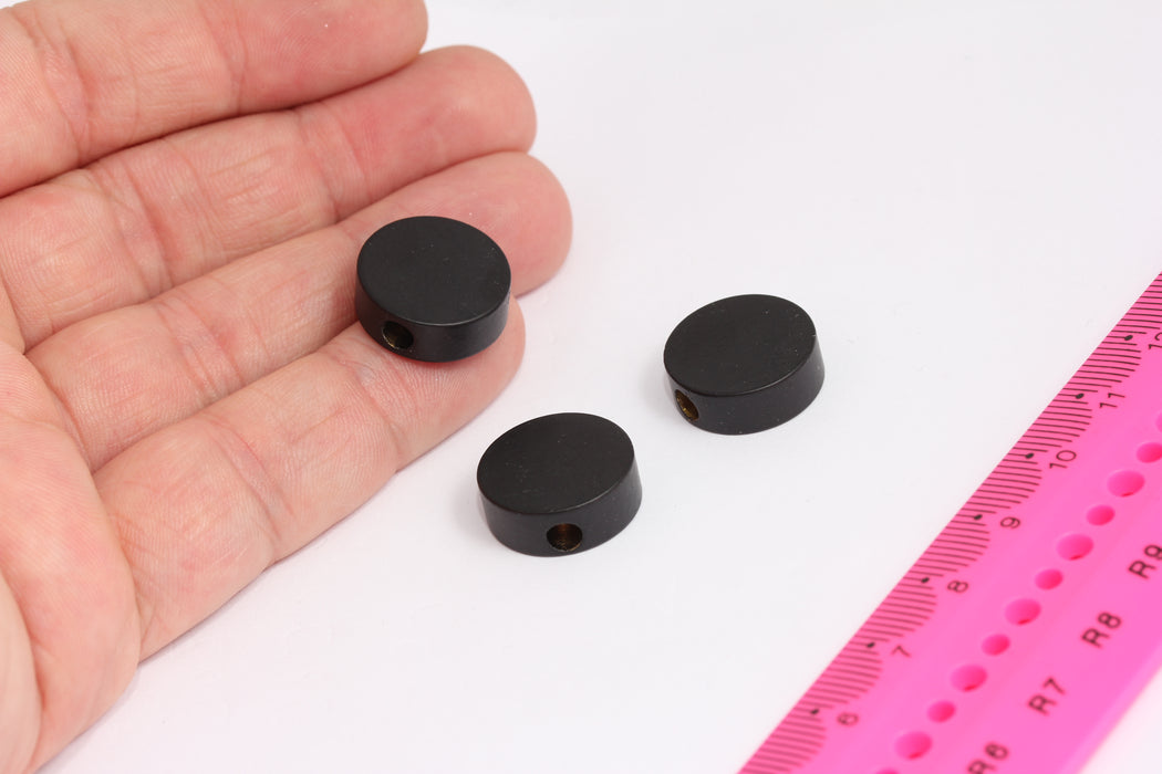 Round Coin Spacer Beads