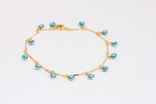 Shiny Gold Beaded Bracelet