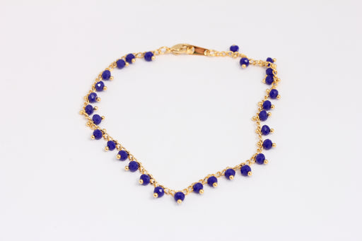Shiny Gold Rosary Bracelet